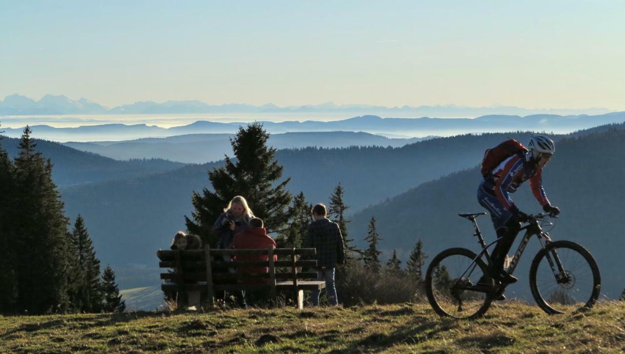 Ferienwohnungen Panoramablick Bernau im Schwarzwald Exterior foto